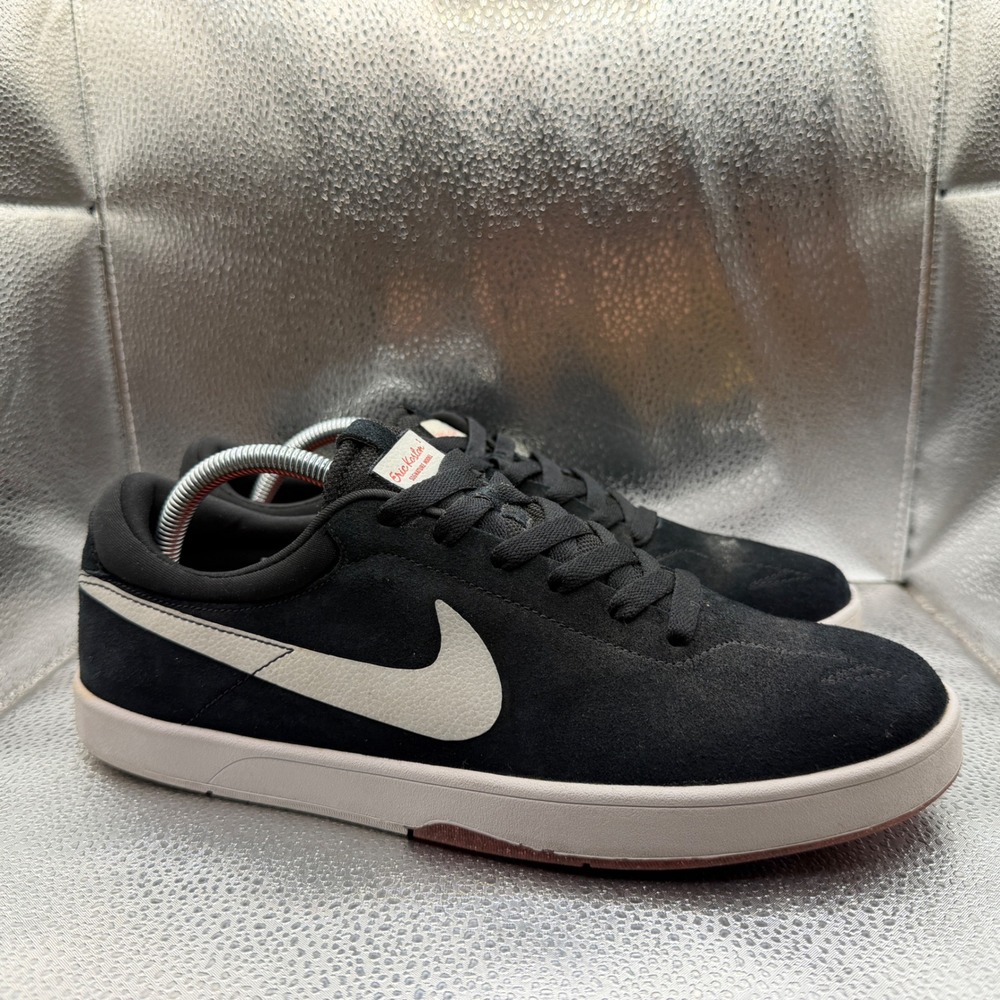 Size 10 Nike Eric Koston 1 SB Skate Shoes Mens Black Good Suede 442476-004
